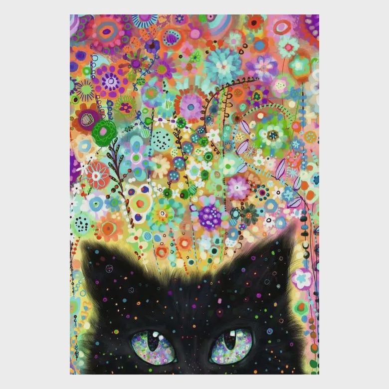 12001327 Puzzle Moments: Kaleidoscope Kitty 300 Pc Puzzle