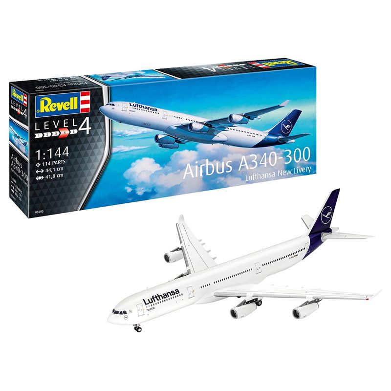 GREV03803 1:144 A340-300 &quot;Lufthansa&quot; New Livery