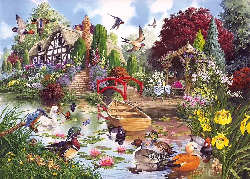 GIBG5025 Puzzle: 500 Flora &amp; Fauna (4 Puzzles)