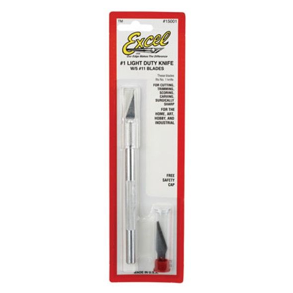 EXL19001 #1 Knife w/ 5 Asst Blades