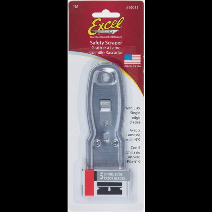 EXL16011 Flat Metal Safety Scraper
