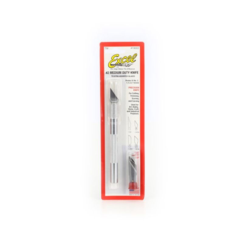 EXL19002 #2 Medium Duty Knife w/blades