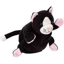 B40122 HANDPUPPET &quot;CAT&quot;
