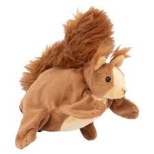 B40130 HANDPUPPET &quot;SQUIRREL&quot;