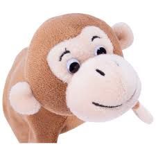 B40123 HANDPUPPET &quot;MONKEY&quot;