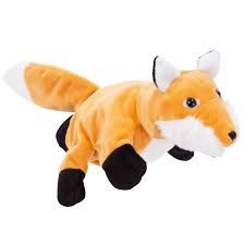B40114 HANDPUPPET &quot;FOX&quot;