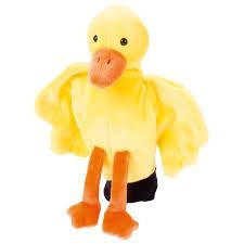 B40115 HANDPUPPET &quot;DUCK&quot;