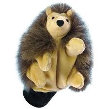 B40250 HANDPUPPET &quot;HEDGEHOG&quot;
