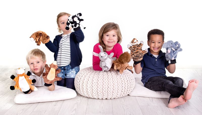 B40118 HANDPUPPET "OWL"