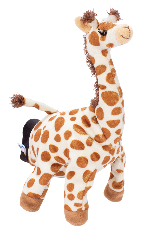 B40119 HANDPUPPET &quot;GIRAFFE&quot;