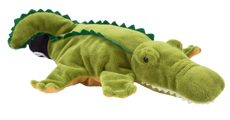 B40129 HANDPUPPET &quot;CROCODILE&quot;