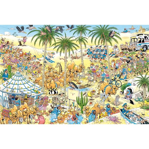70-20048 1000pc,The Oasis, JvH,