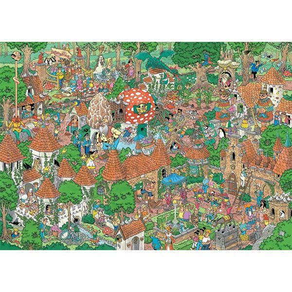 70-20045 1000pc, Fairytale Forest, JvH