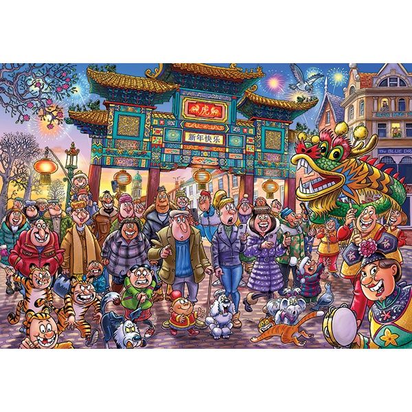 D0-25011 1000pc,Wasgij Original 39 Chinese NY