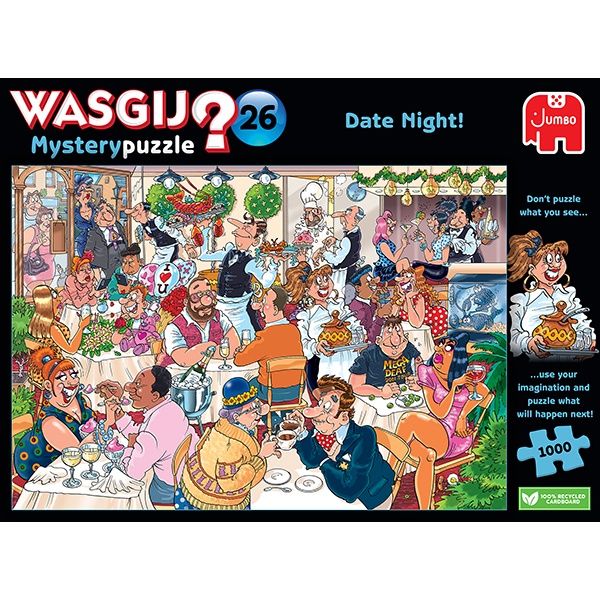 70-00331 1000 PCS, WASGIJ MYSTERY 26, DATE NIGHT!