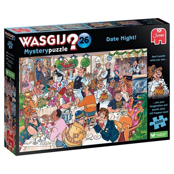 70-00331 1000 PCS, WASGIJ MYSTERY 26, DATE NIGHT!