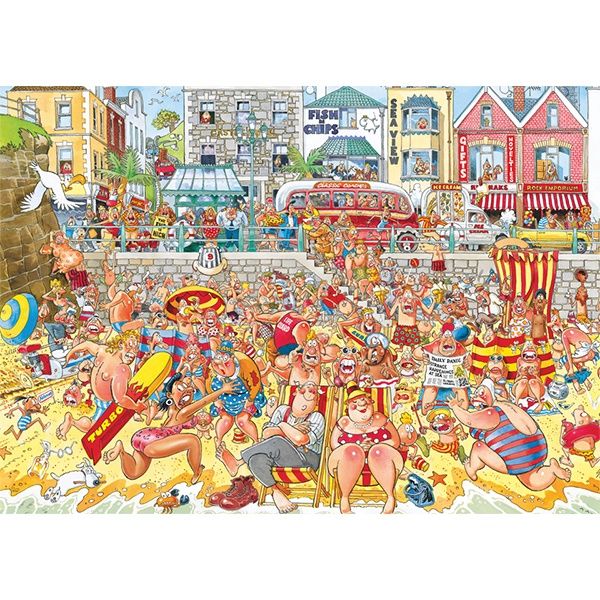 70-00328 1000 PCS, WASGIJ ORIGINAL RETRO 8, HIGH TIDE!