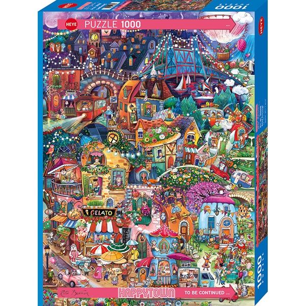 78-30058 1000 PCS, HAPPYTOWN, GOOD EVENING