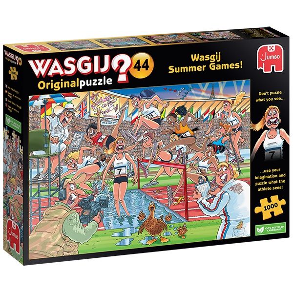 70-00333 1000 PCS, WASGIJ ORIGINAL 44, WASGIJ SUMMER GAMES!
