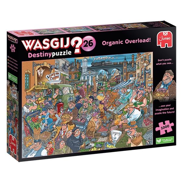 70-00022 1000 PCS, WASGIJ DESTINY 26, ORGANIC OVERLOAD!