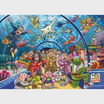 70-00020 1000 PCS, Wasgij Ori. 43. Aquarium Antics!