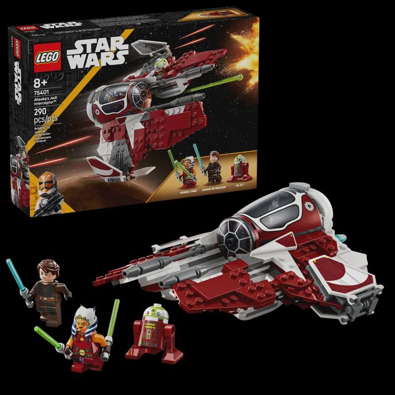 75401 Ahsoka&#39;s Jedi Interceptor™ CS PK 3