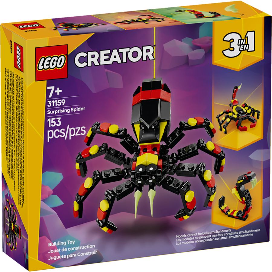 31159 Wild Animal: Surprising Spider CS PK 5