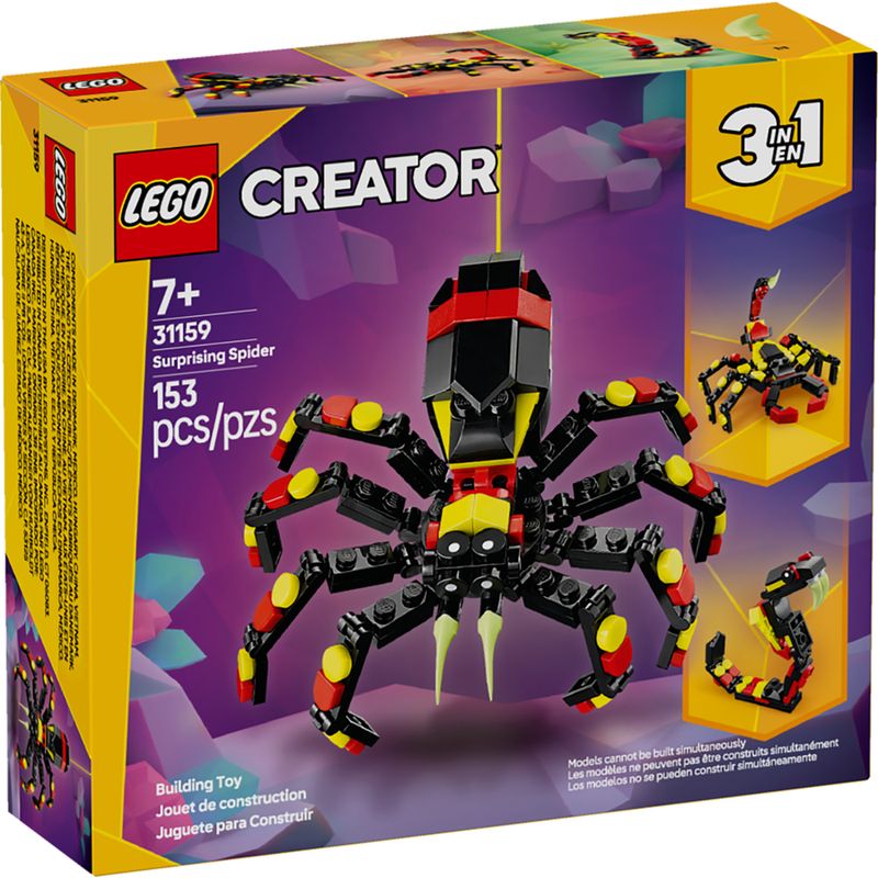 31159 Wild Animal: Surprising Spider CS PK 5
