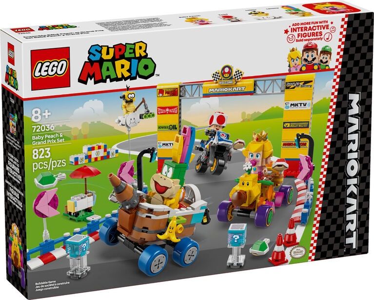 72036 Mario Kart™ – Baby Peach &amp; Grand Prix Set CS PK 3