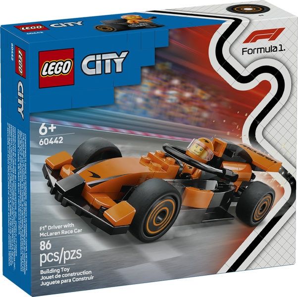 60442 F1® Driver with McLaren Race Car CS PK 5