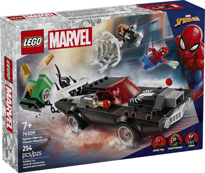 76309 Spider-Man vs. Venom Muscle Car CS PK 3