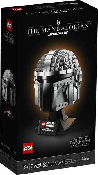 75328 The Mandalorian Helmet CS PK 2