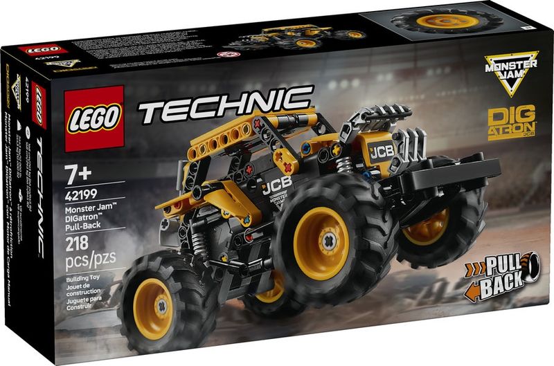 42199 Monster Jam™ DIGatron™ Pull-Back CS PK 3