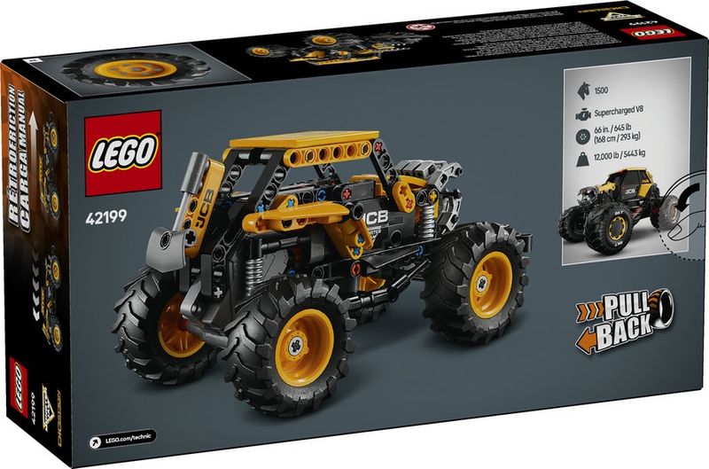 42199 Monster Jam™ DIGatron™ Pull-Back CS PK 3