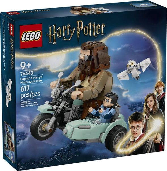 76443 Hagrid™ &amp; Harry&#39;s Motorcycle Ride CS PK 3