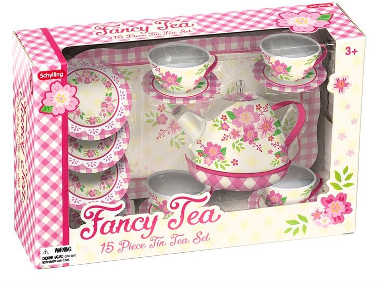 FNTS FANCY TIN TEA SET