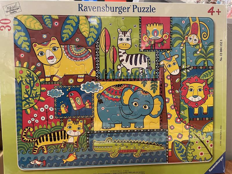 12004152 Jungle Animal Jumble 30 pc