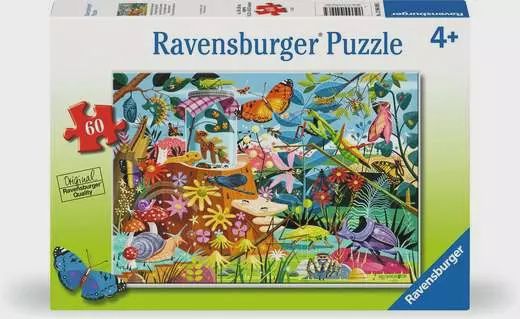 12004096 Backyard Bug World 60 Pc Puzzle
