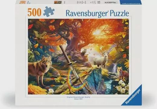 12001307 Excalibur Forest 500 Pc Puzzle