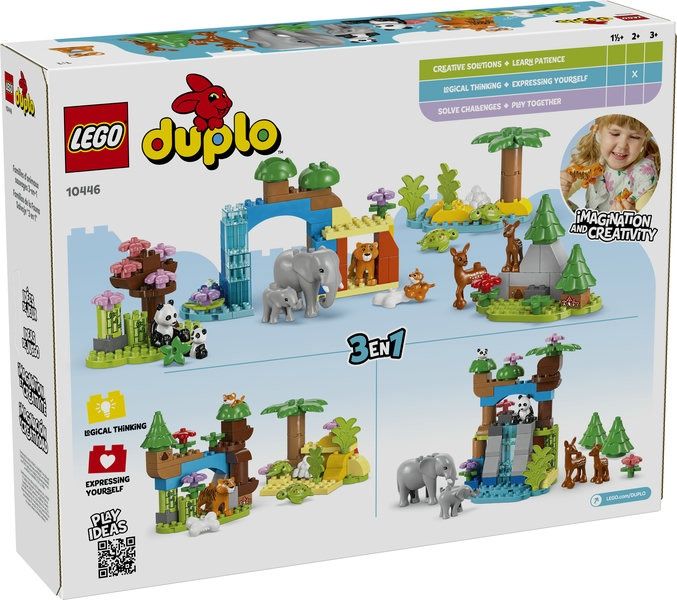 10446 3in1 Wild Animal Families CS PK 2