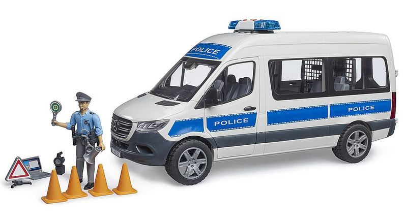 02683 MB Sprinter Police emergency L&amp;S w Policeman