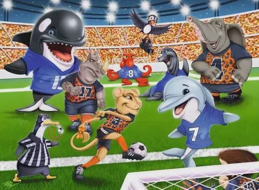 12004135 Soccer Field Flair 150 Pc Puzzle