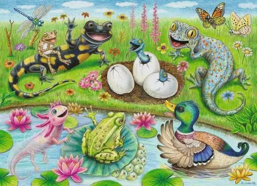 12004131 Hello Hatchlings 60 Pc Puzzle