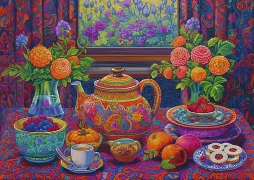 12001446 Time for Tea 300 Pc Puzzle LF