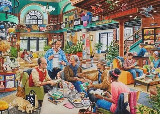 12000143 Turn the Page Bookclub 1000 Pc Puzzle