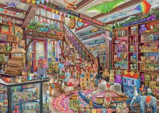 12000006 The Fantasy Toy Shop 1000 Pc Puzzle