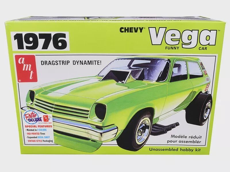 AMT1156 1:25 `77 Chevy Vega Funny Car