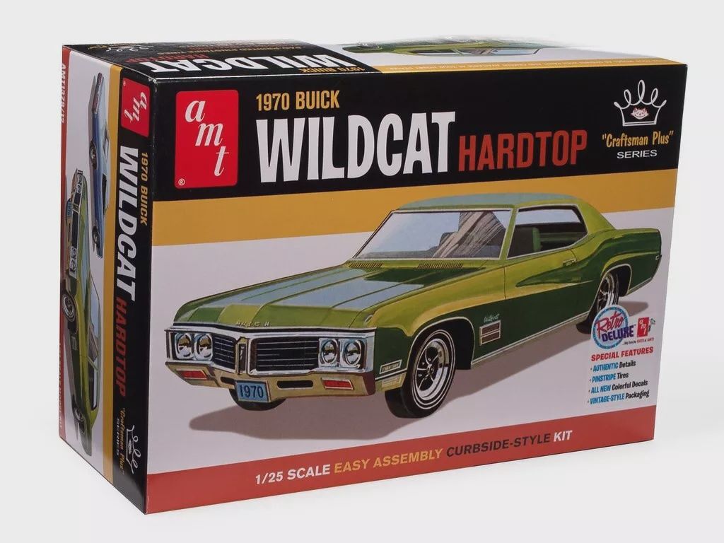 AMT1379 1:25 `70 Buick Wildcat Hardtop