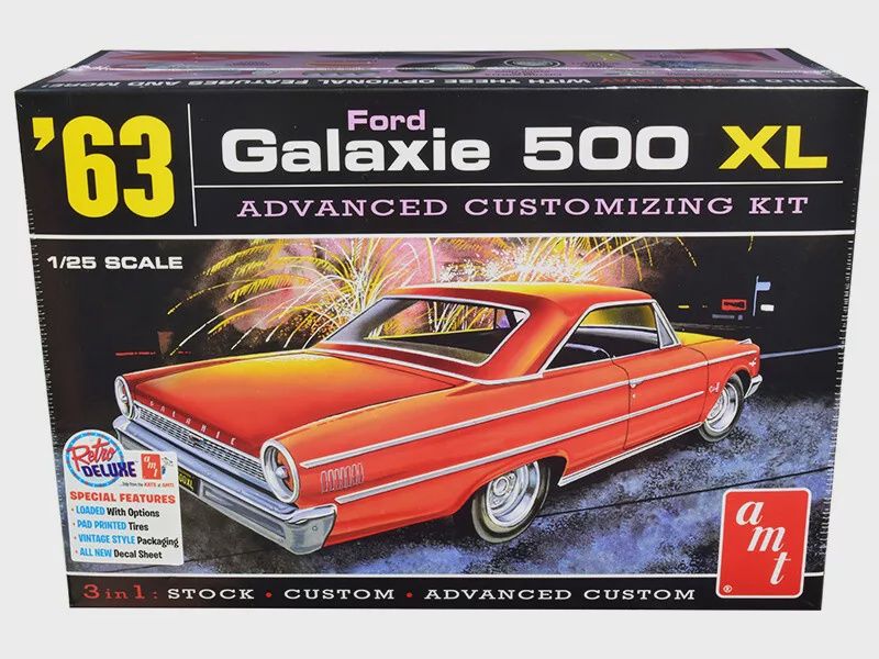 AMT1186 1:25 `63 Ford Galaxie