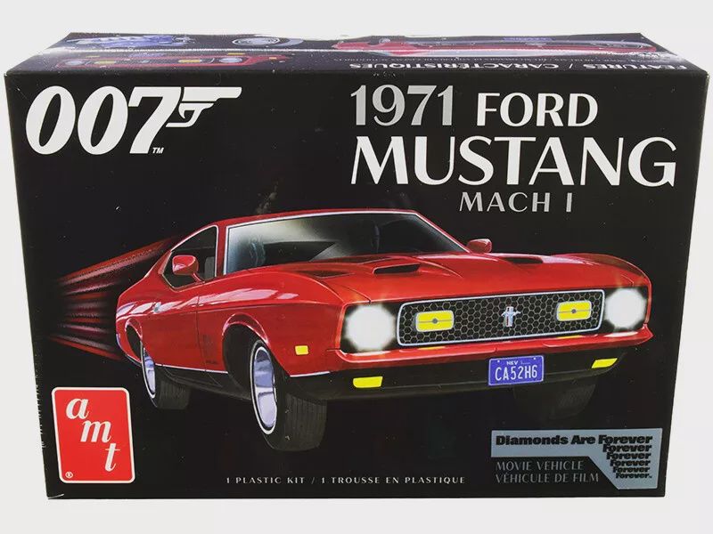 AMT1187 1:25 `71 Ford Mustang Mach 1 James Bond
